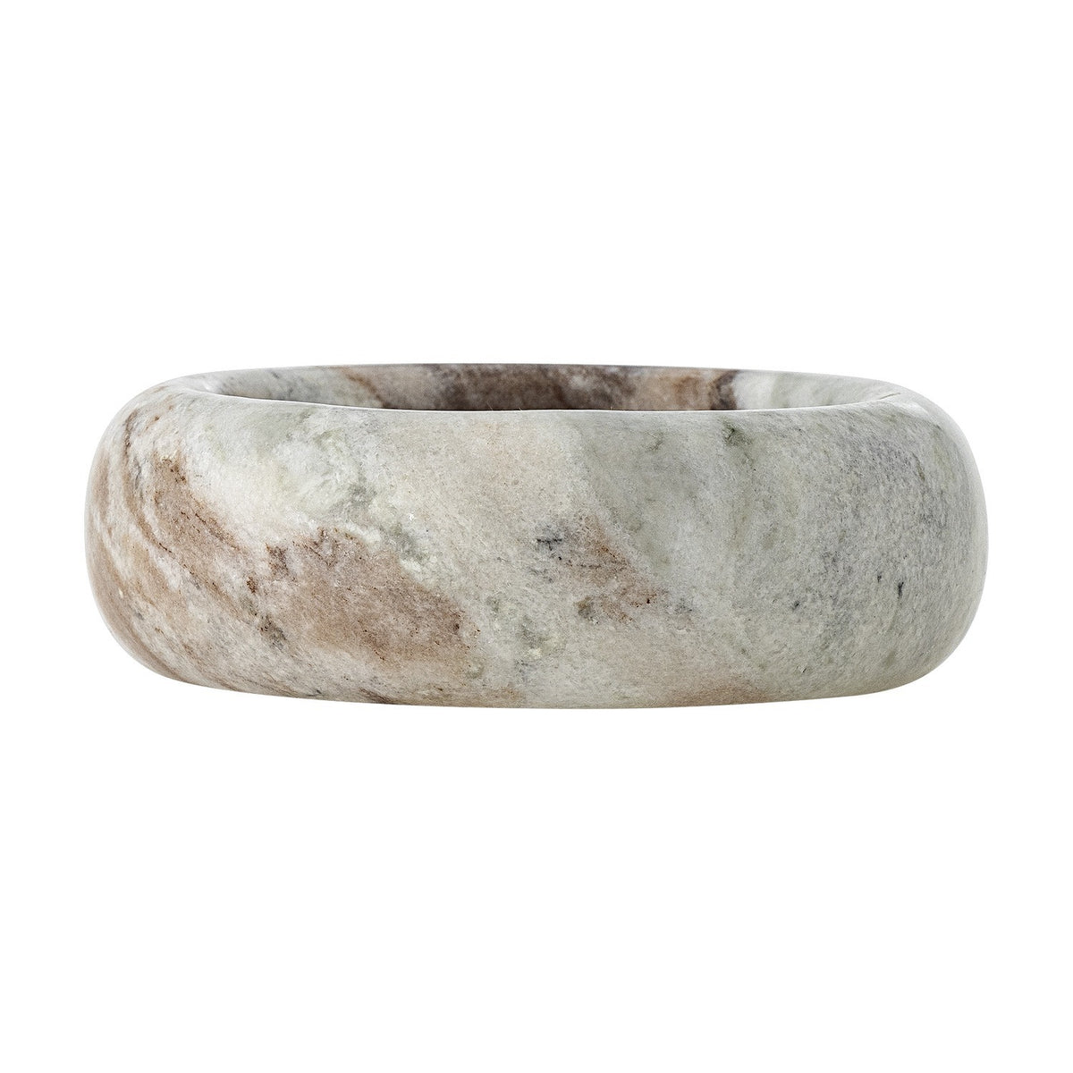 Indah Marble Bowl 15cm - Grey