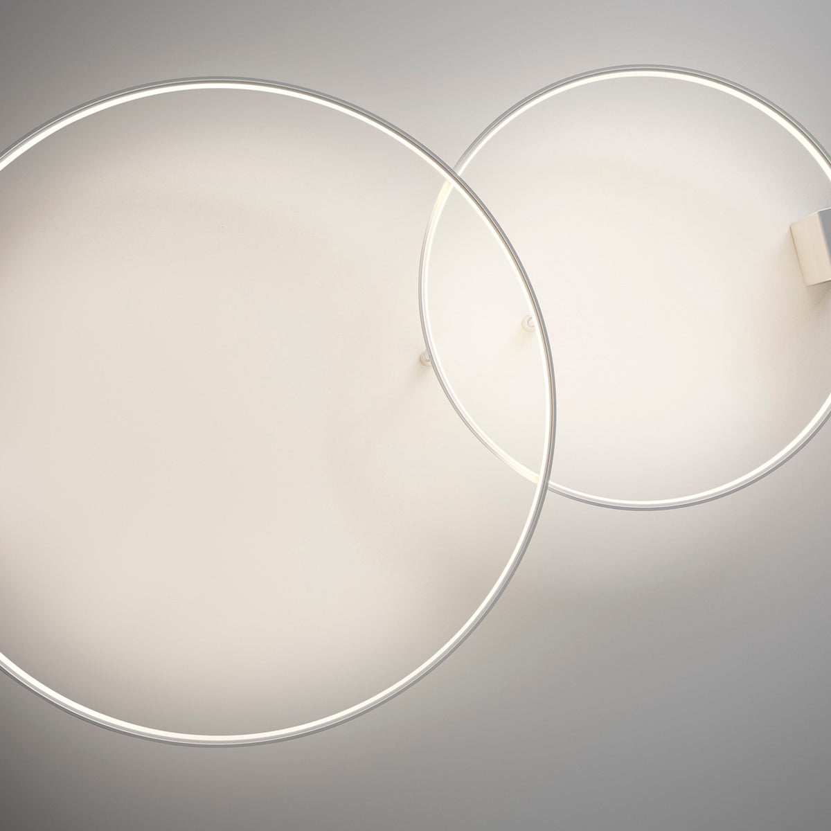 Zero Round Aluminium Ring LED Wall & Ceiling Light 50cm