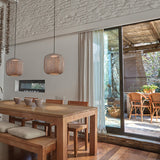 Nans S/31 Woven LED Outdoor Pendant Light - Beige