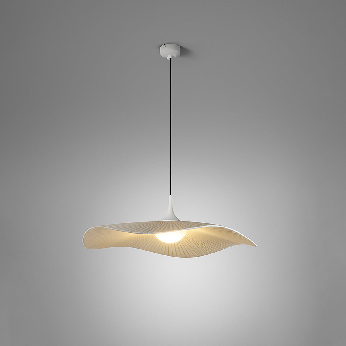 Mediterrània S/52 Ribbon LED Pendant Light - Cream