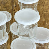 Tessa Glass Storage Jar with Lid 400ml - Clear