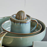 Pixie Stoneware Lemon Squeezer - Green