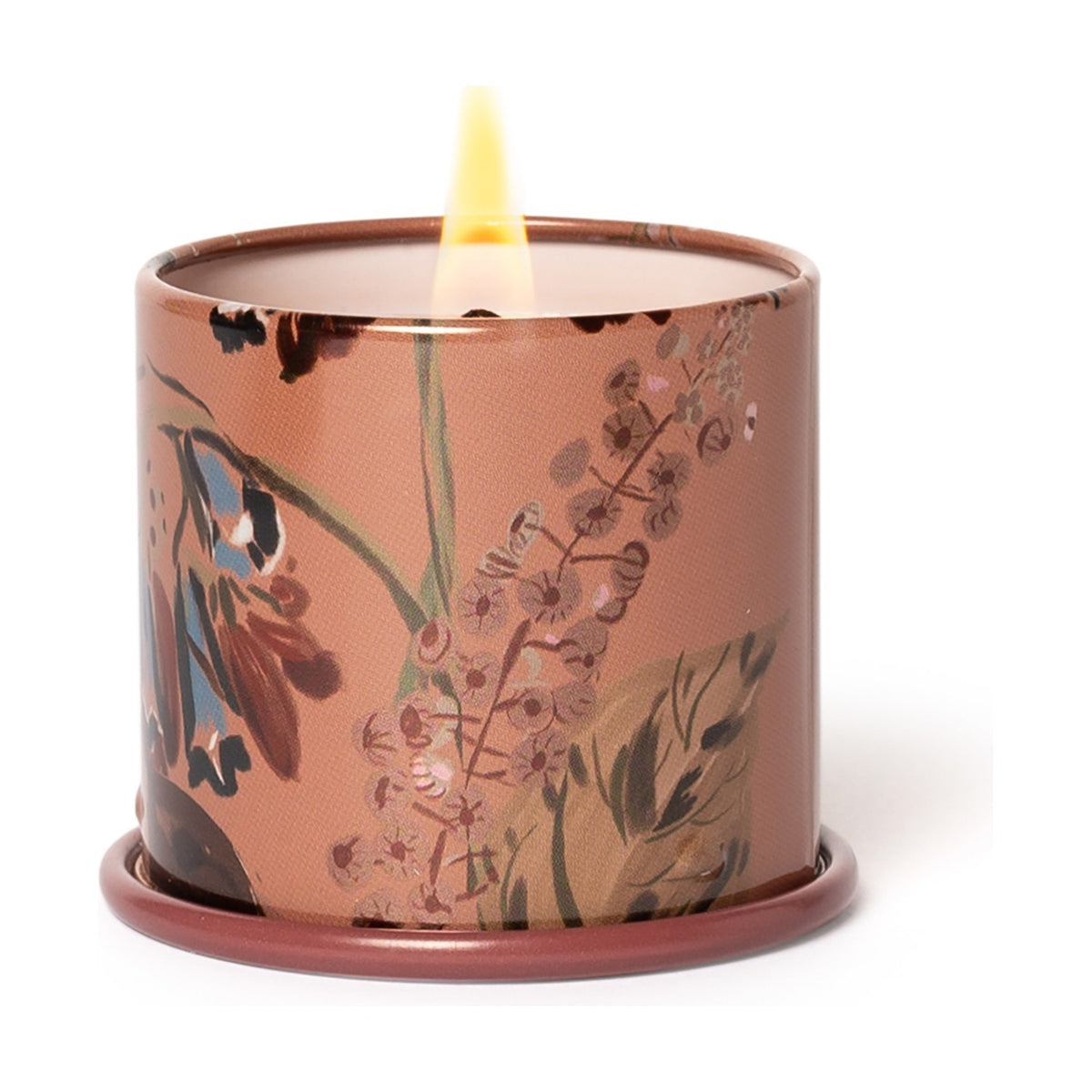Terra Tabac Leaf Demi Vanity Tin Scented Candle