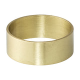 Laurie Round Brass Napkin Rings Pack of 4 - Gold