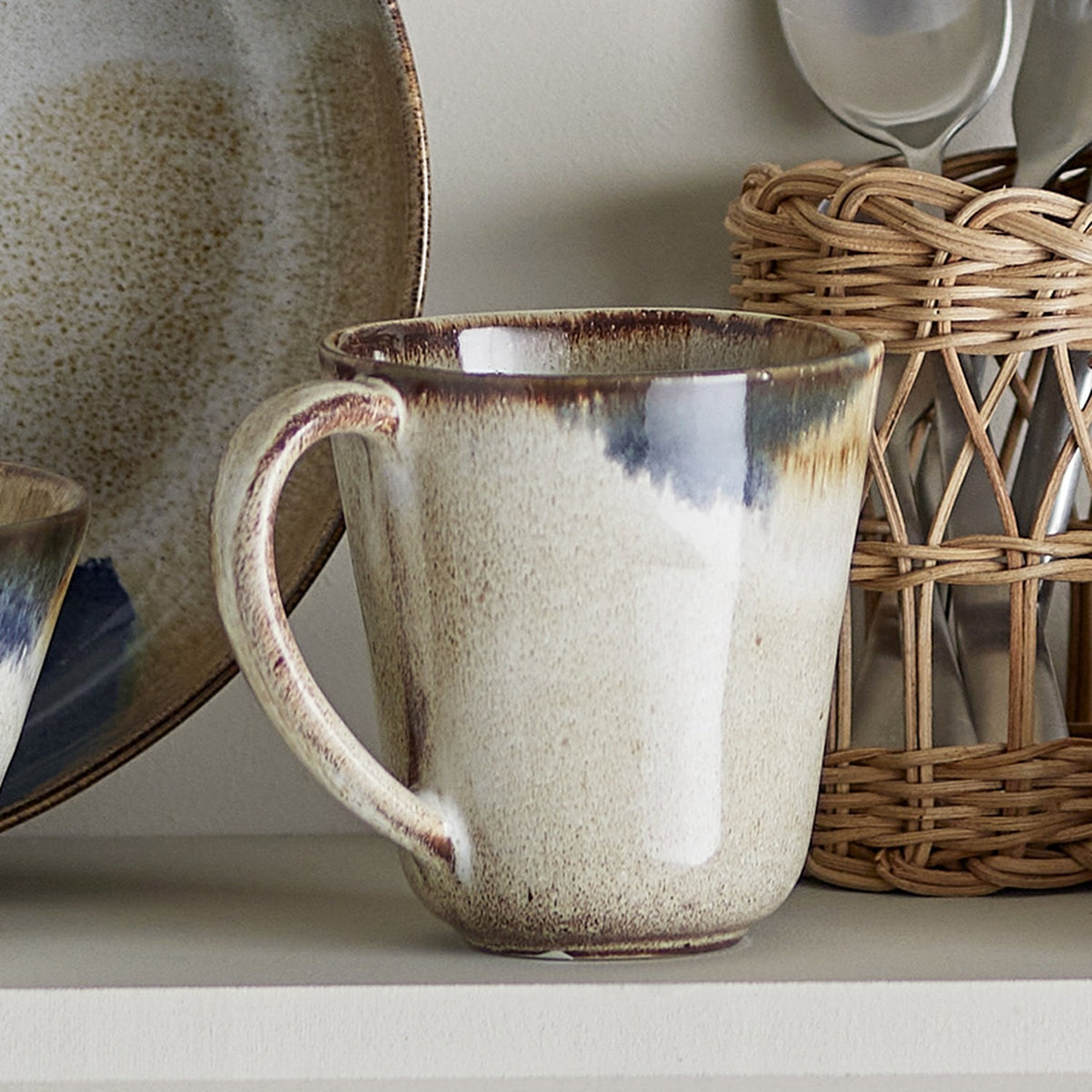Jules Stoneware Mug 450ml - Cream