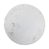 Ellin Marble Lazy Susan - White