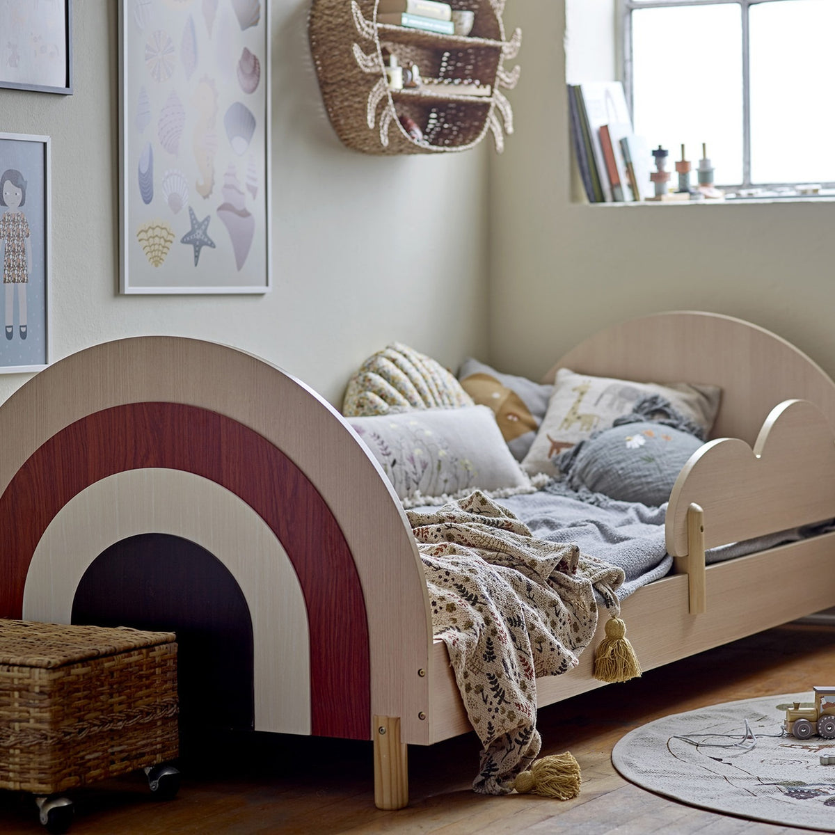 Charli Kids Bed - Beige