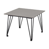 Mundo Cement Garden Table 55x55cm - Grey