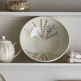 Bea Crackle Stoneware Bowl 30.5cm - Cream