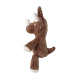 Fintan Dinosaur Cotton & Linen Rattle - Brown