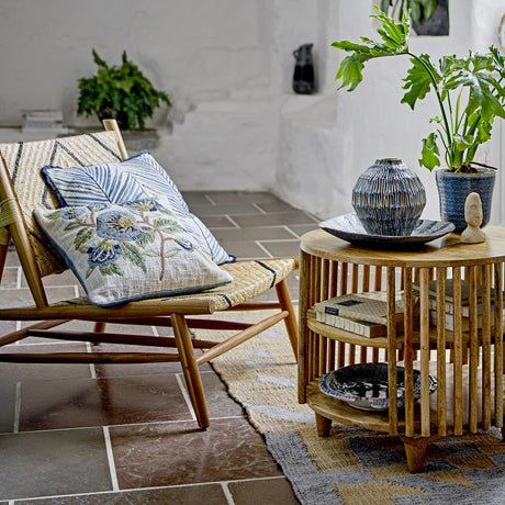 Lennox Wooden Lounge Chair - Natural