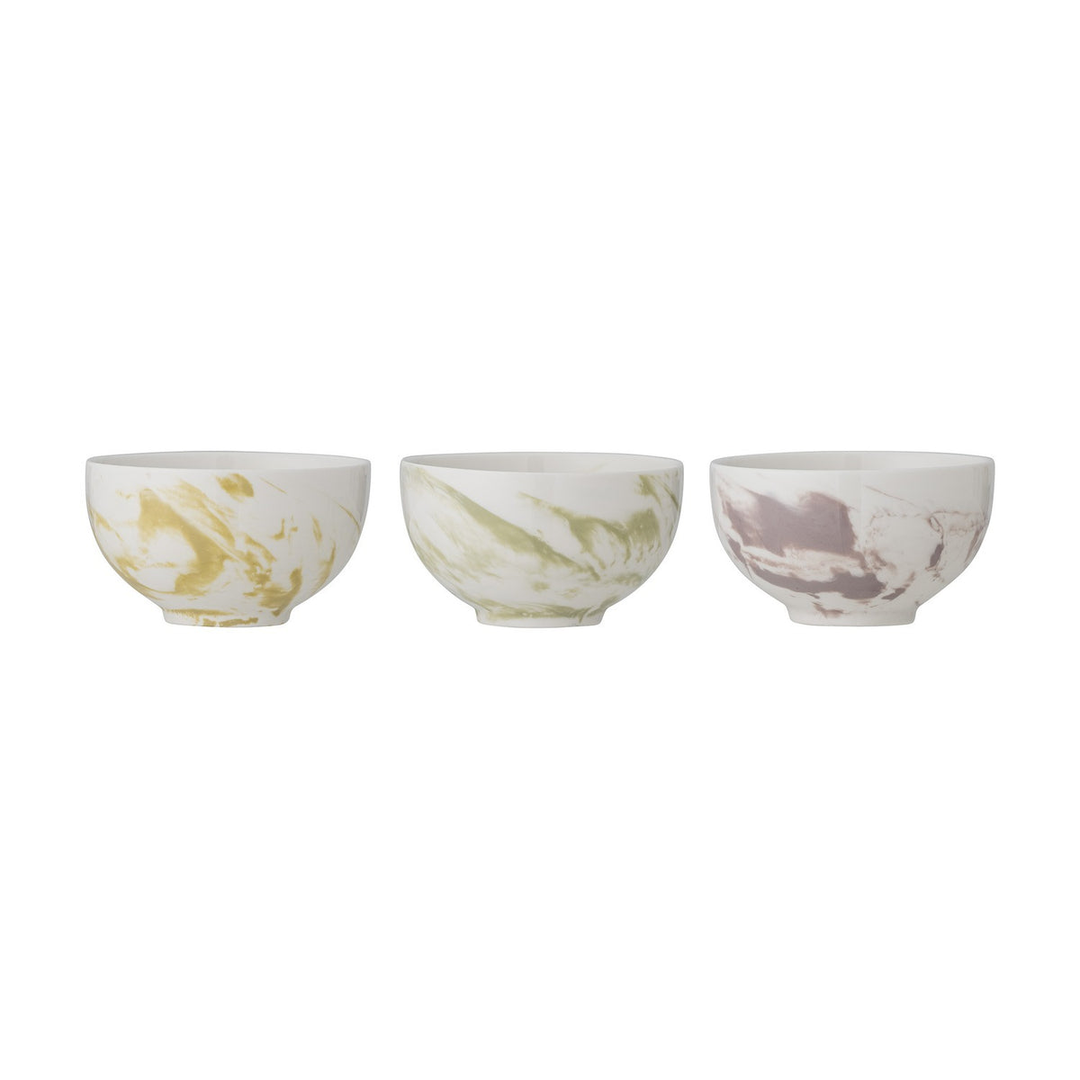 Palma Stoneware Bowls 11.5cm Set of 3 - Multi