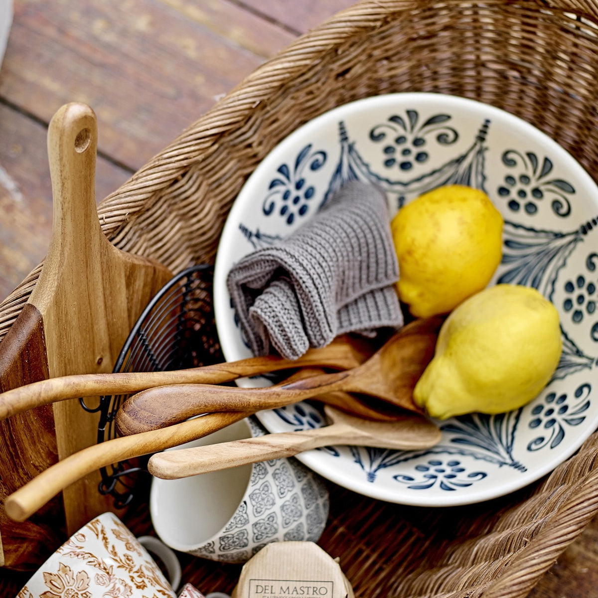 Heikki Stoneware Bowl 26.5cm - Cream