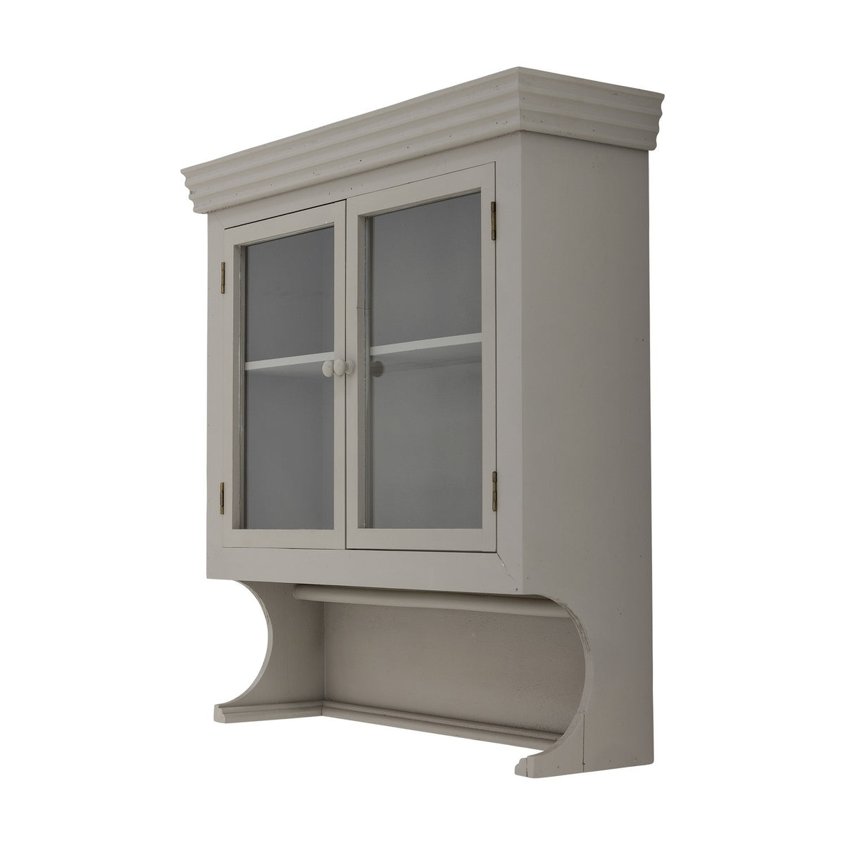 Pilu Wooden Cabinet - Grey