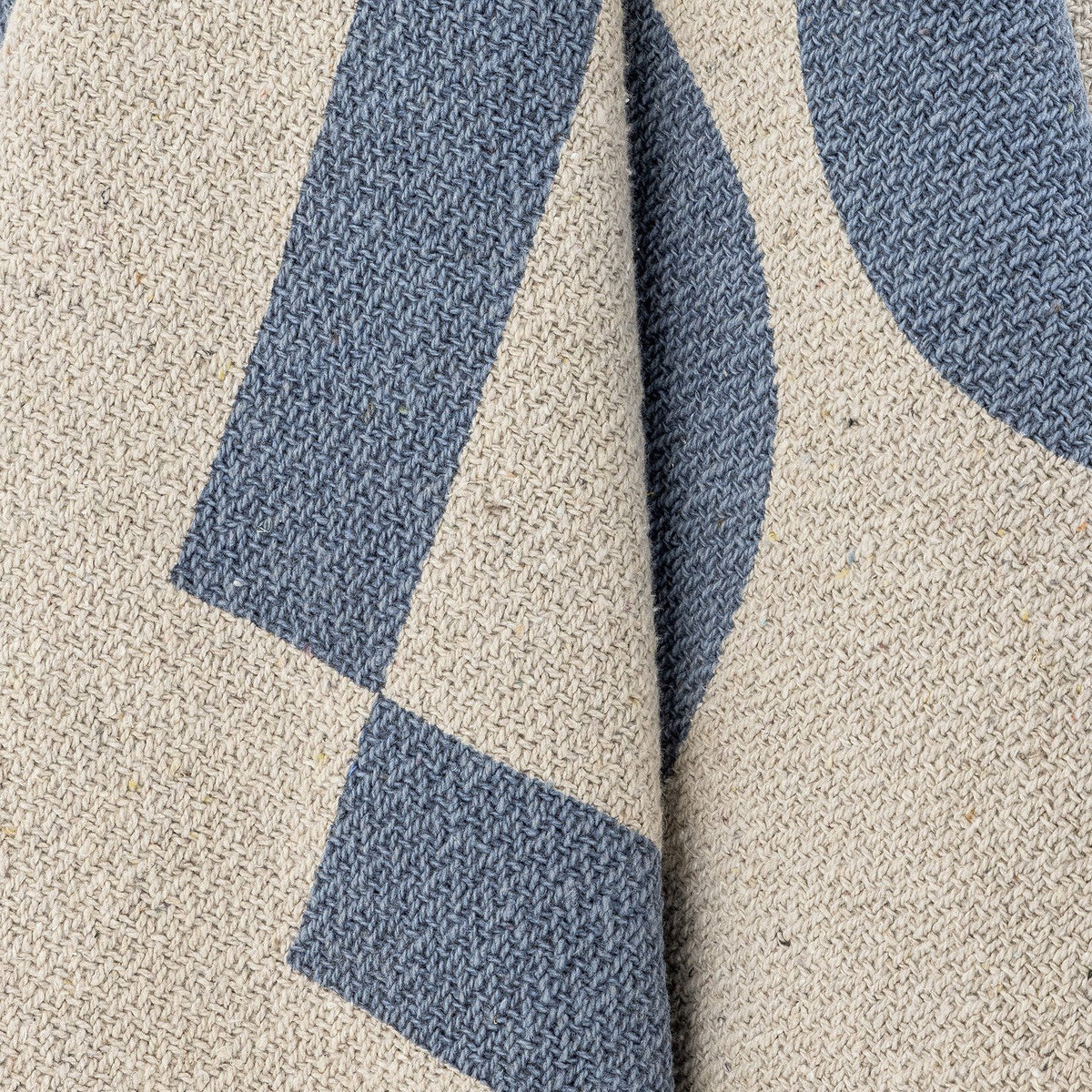 Agno Cotton Throw - Blue