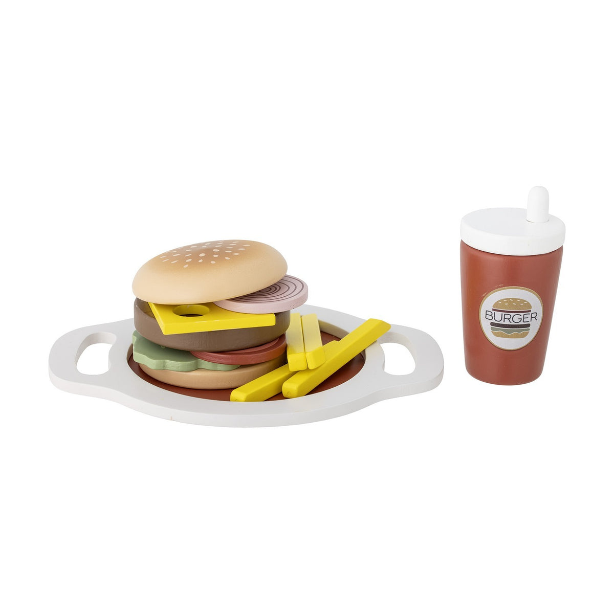 Jools Play Food Set of 13 - Brown