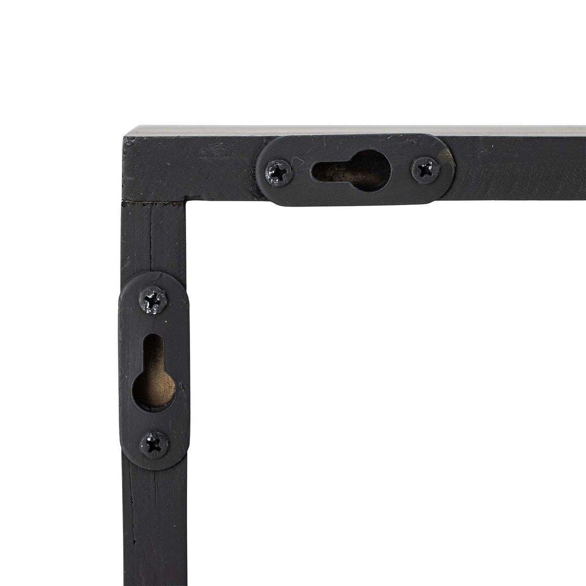 Olinn Wooden Wall Shelf - Black
