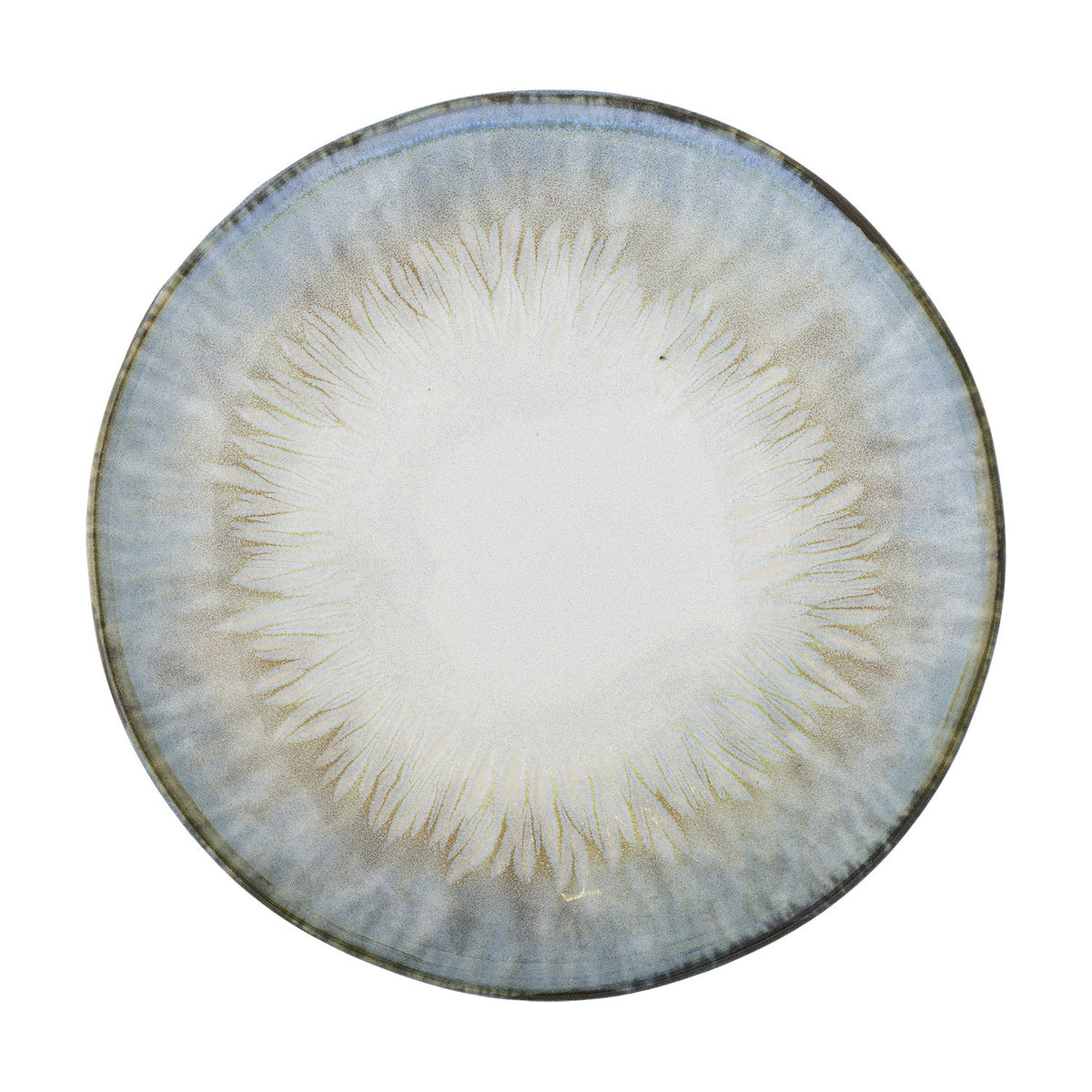 Calen Stoneware Plate - Blue