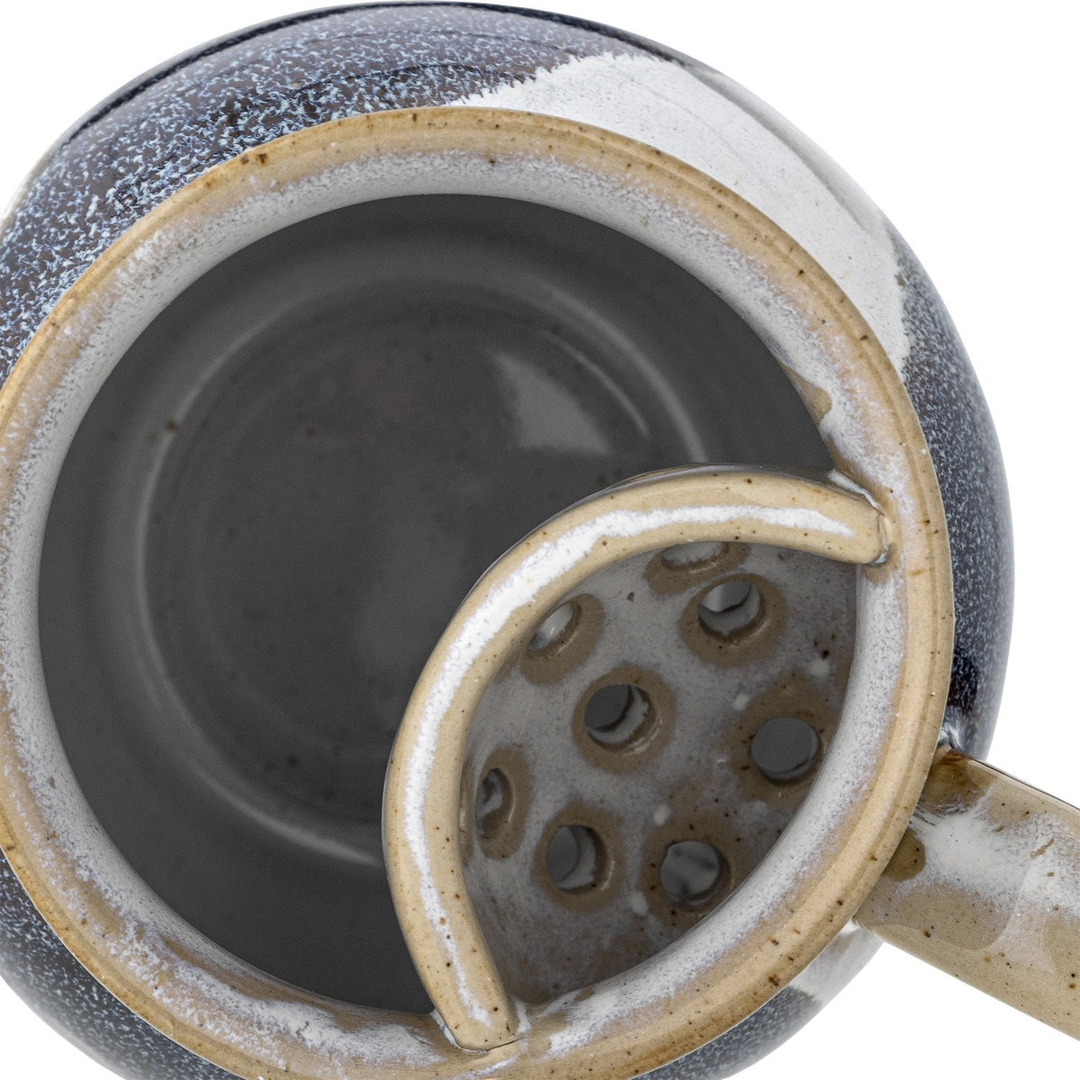 Alicia Round Stoneware Mug 460ml - Blue