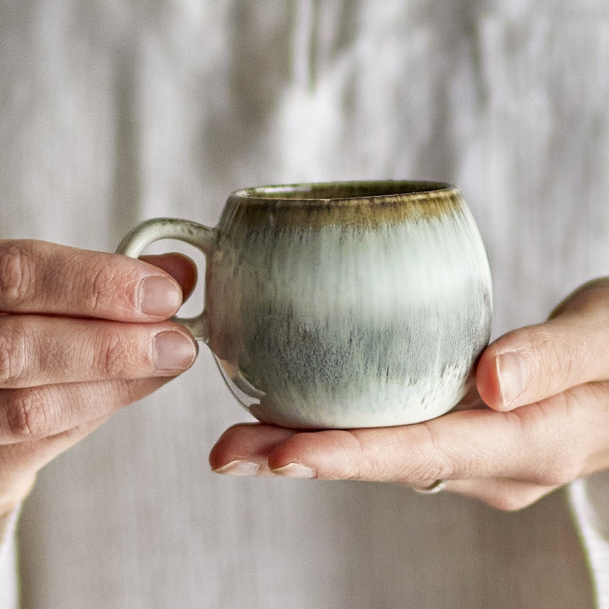 Paula Stoneware Espresso Cup 140ml - Grey