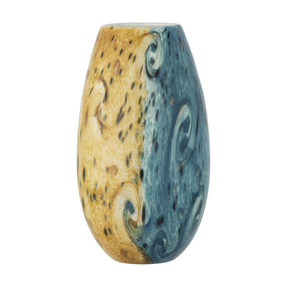 Kalian Glass Vase 29.5cm - Blue