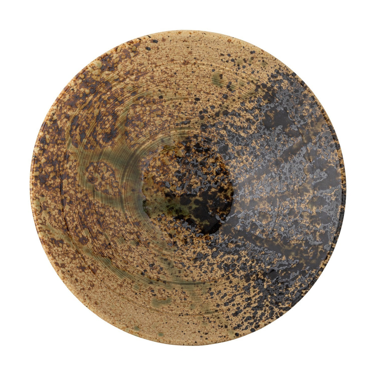 Larken Speckled Stoneware Platter - Multi