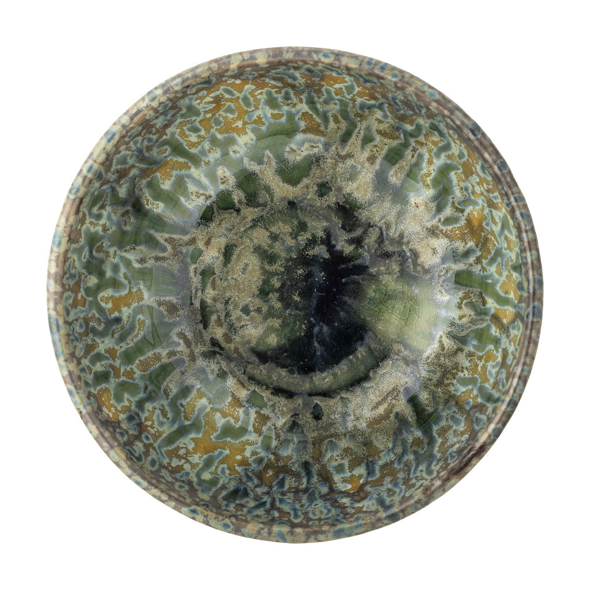 Milani Stoneware Bowl 14.5cm - Green