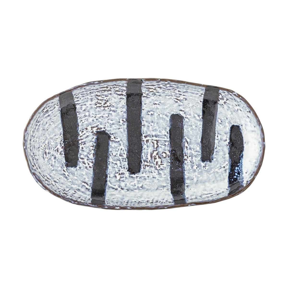 Ever Stoneware Plate - Blue