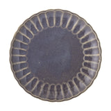 Latina Wavy Stoneware Dinner Plate - Purple
