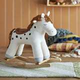 Merlen Dotted Rocking Horse - Cream