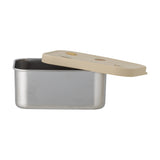 Agnes Stainless Steel Lunch Box - Silver