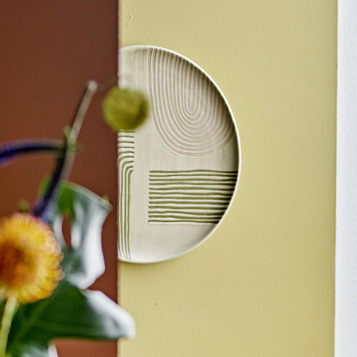 Amica Stoneware Platter - Multi