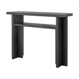 Cupa Wooden Console Table - Black