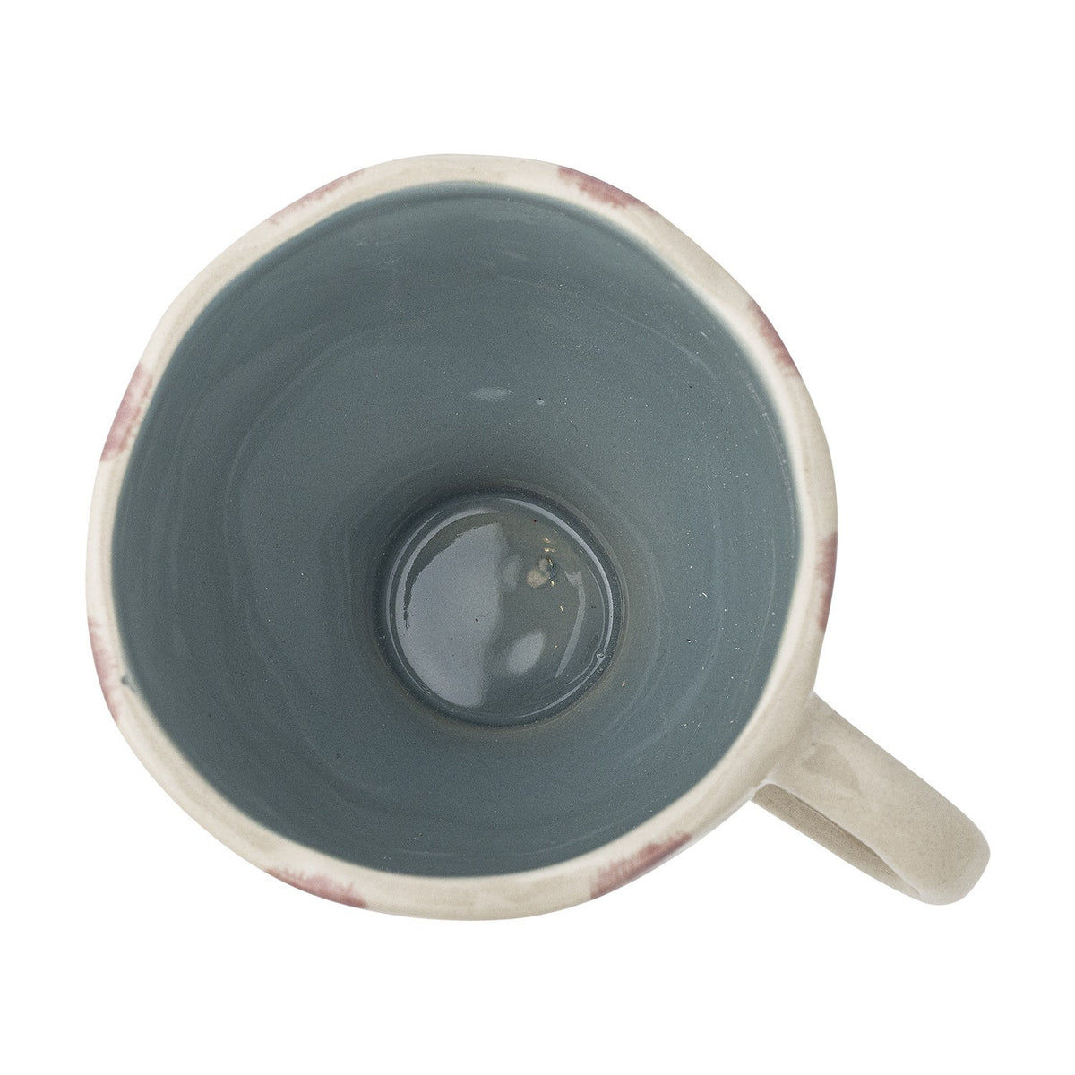 Willa Pink Striped Stoneware Cup 215ml - Multi