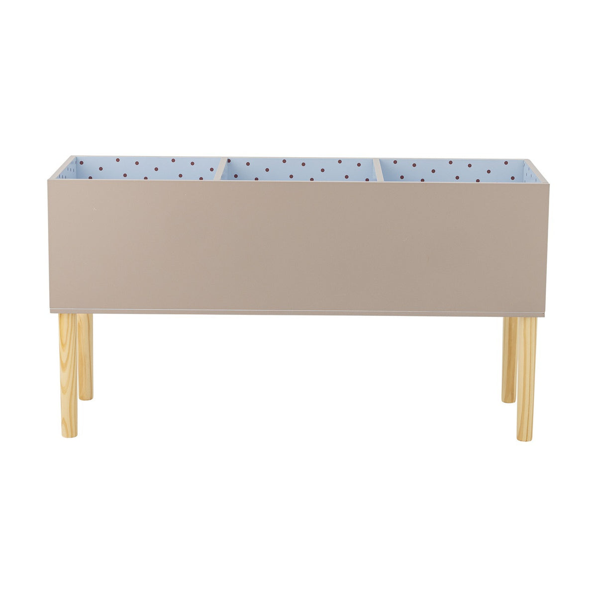Salam Striped Kids Bookshelf - Brown