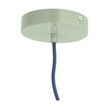 Bubble Round Iron Pendant Light - Green