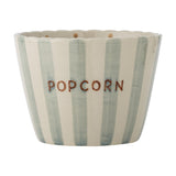 Chip Striped Stoneware Bowl 17.5cm - Cream