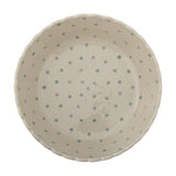 Chip Striped Stoneware Bowl 24cm - Yellow