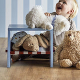 Liova Striped Kids Stool - Blue