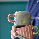 Nini Stoneware Cup 100ml - Green