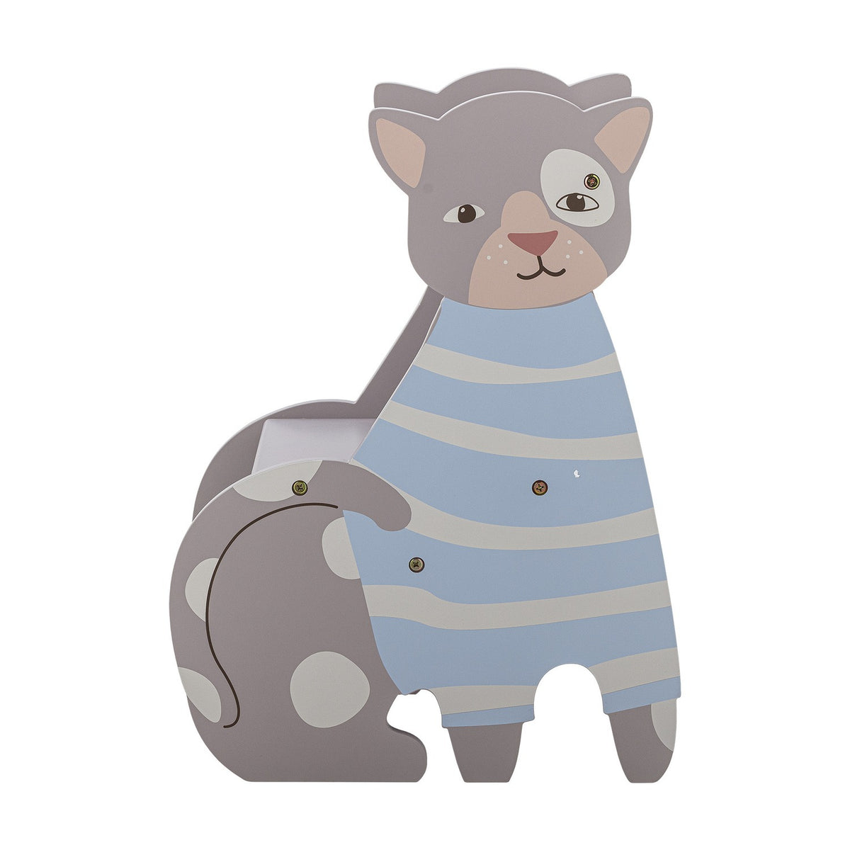 Mille Cat Kids Chair - Grey