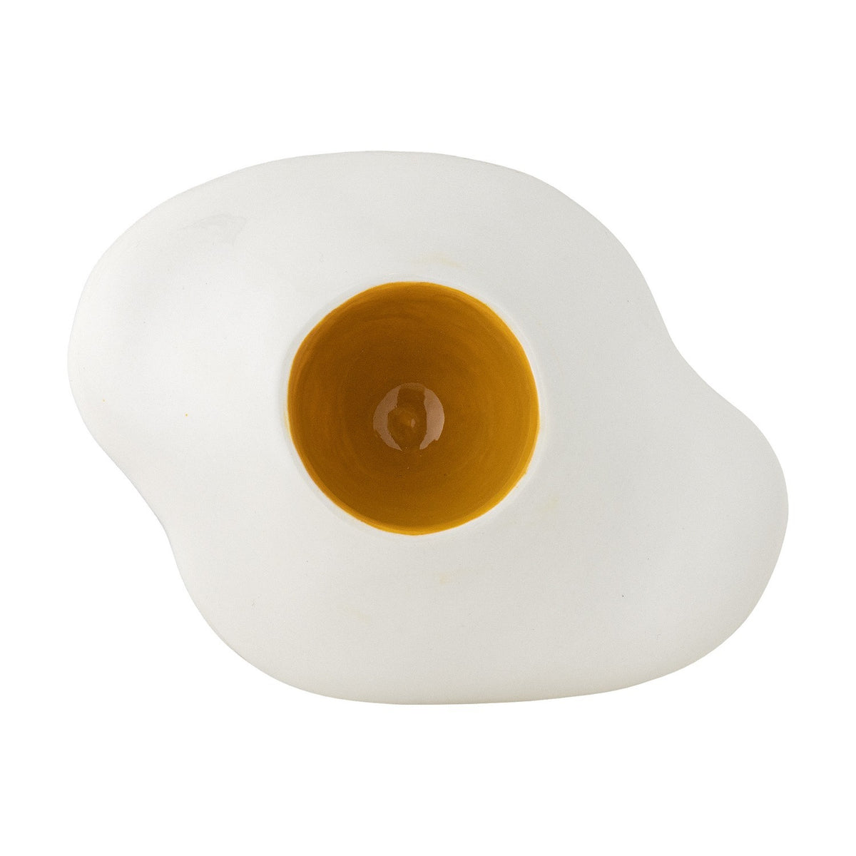Eggert Stoneware Egg Cup - White