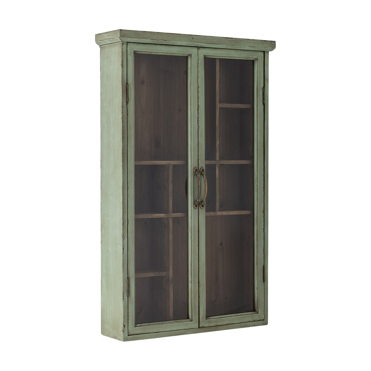 Hazem Wooden Cabinet - Green