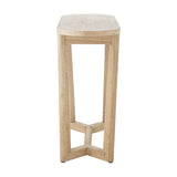 Serrone Wooden Console Table - Beige