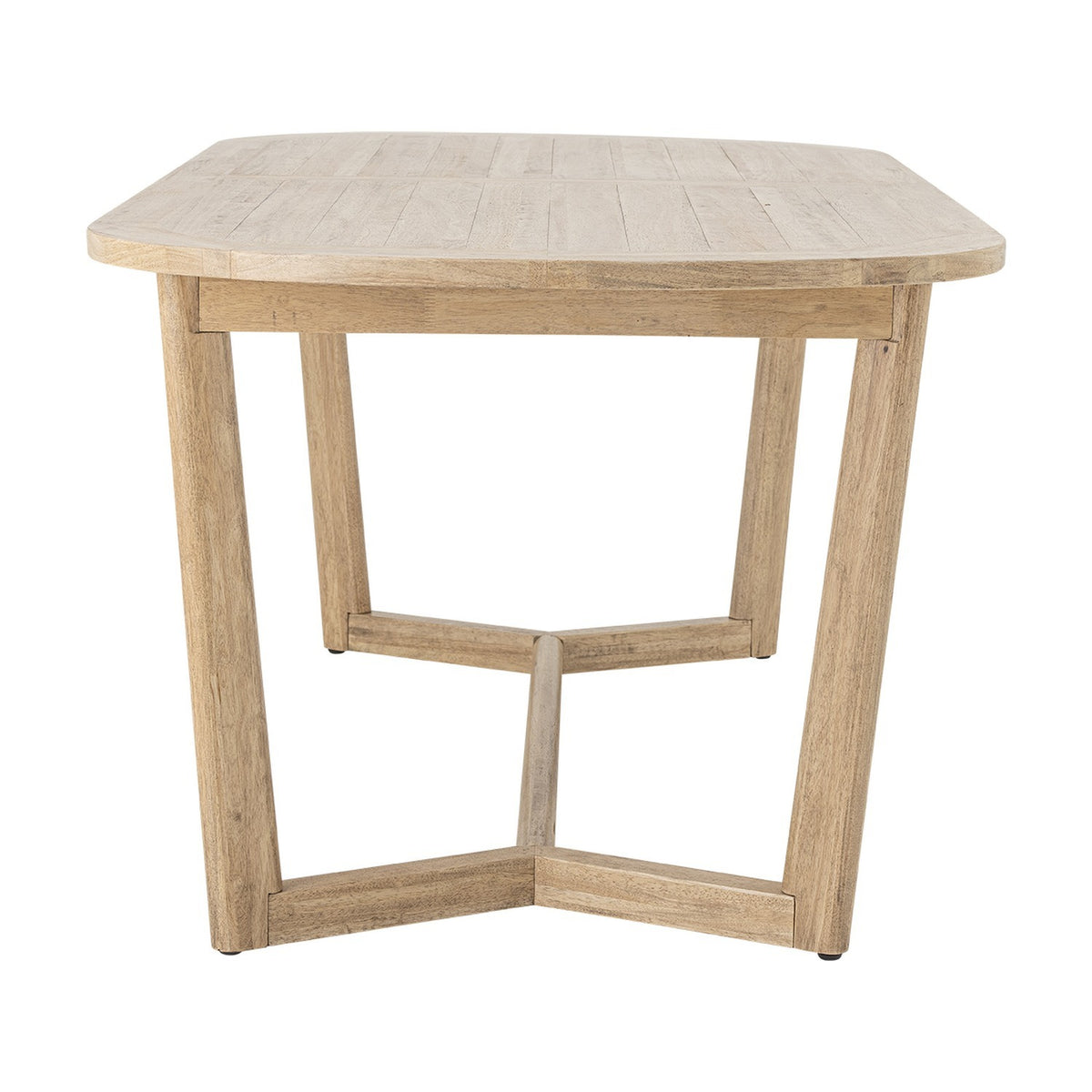 Serrone Wooden Dining Table - Beige