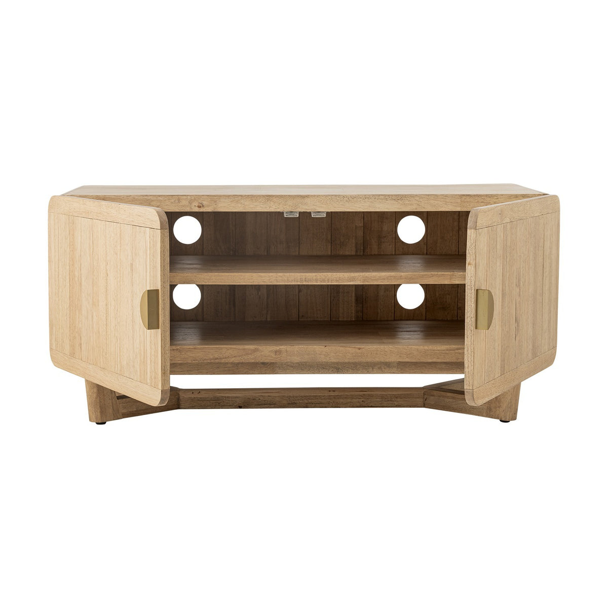 Serrone Wooden Cabinet - Beige