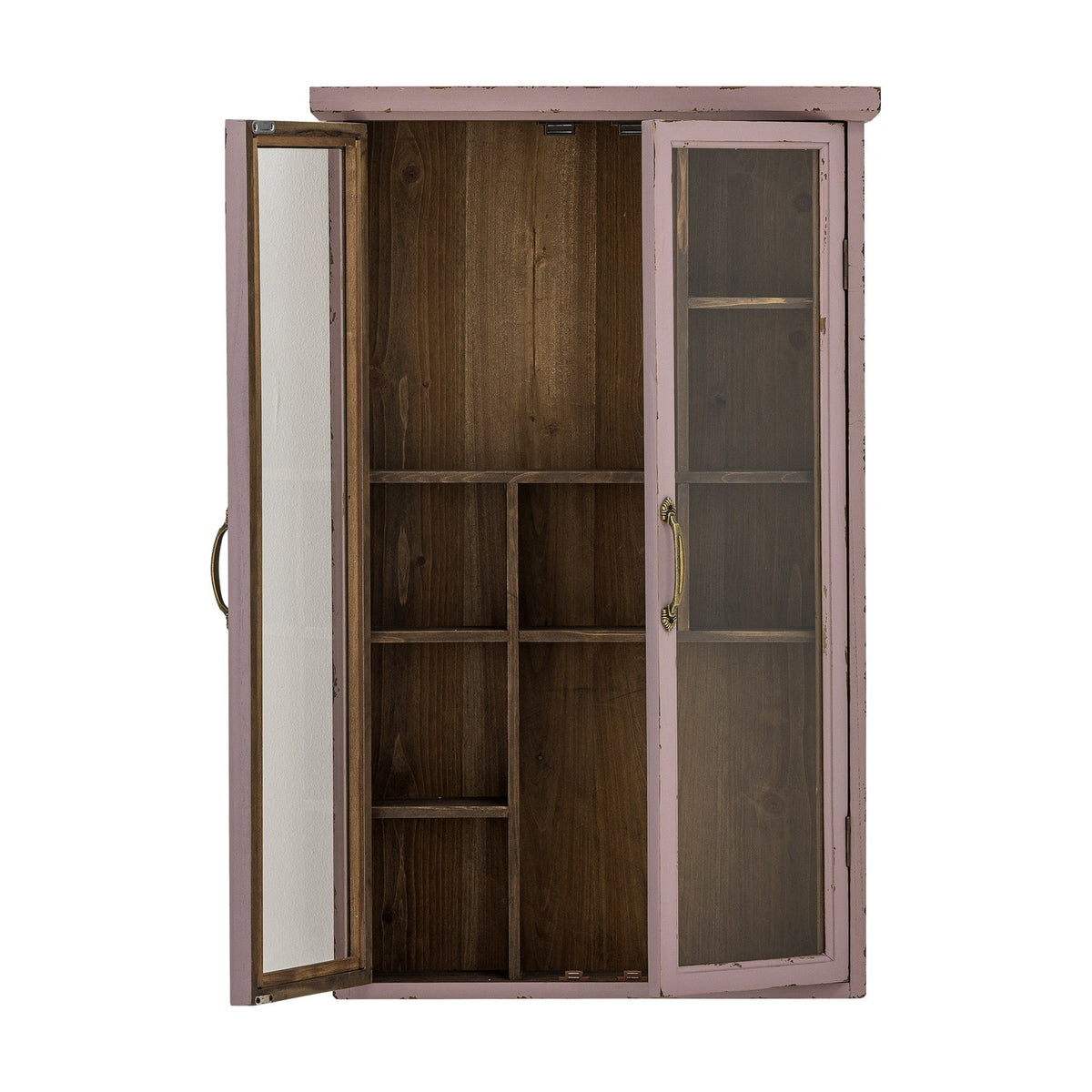 Hazem Wooden Cabinet - Pink