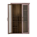 Hazem Wooden Cabinet - Pink