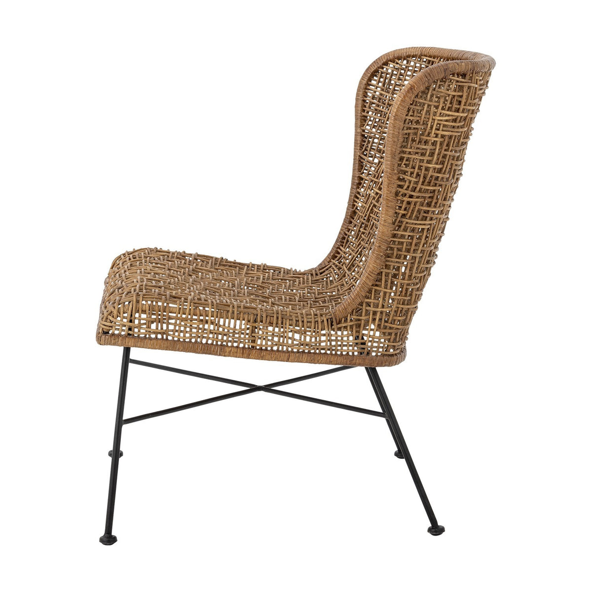 Somme Rattan Lounge Chair - Natural