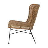 Somme Rattan Lounge Chair - Natural